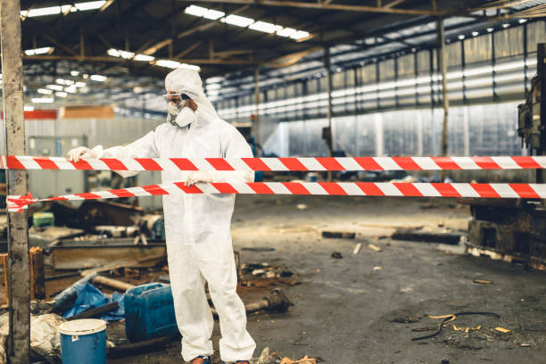 Professional Biohazard technician working in Preston, MN